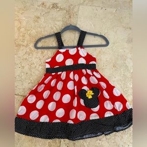 Disney Minnie Mouse dress Approx 2t
